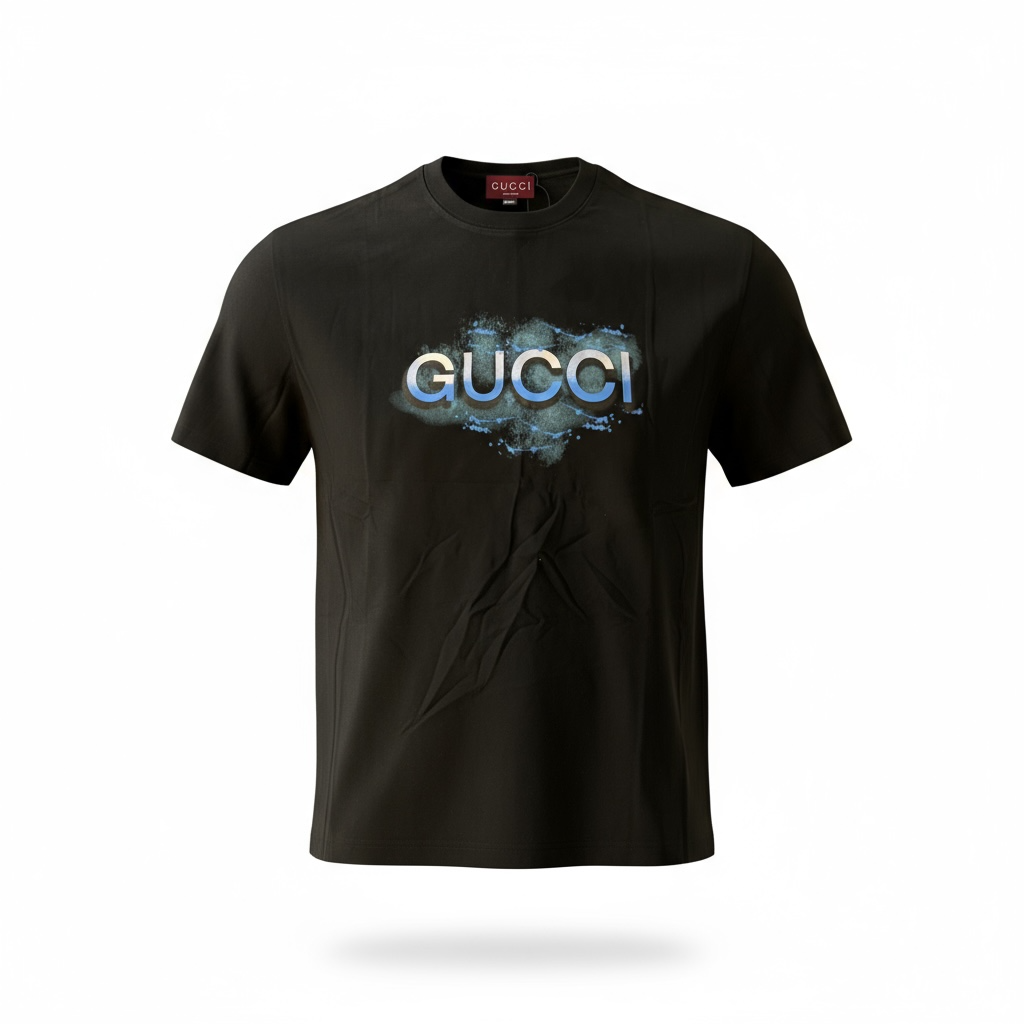 premium black Gucci t-shirt